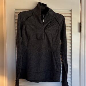 Lululemon Athletica Black and Gray Pullover